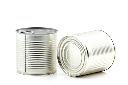 Unprinted tin can