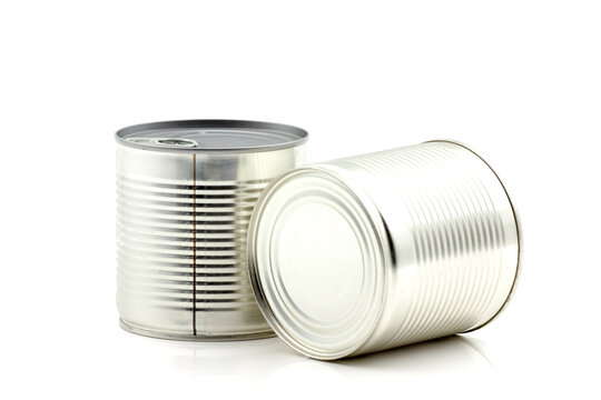 Unprinted tin can