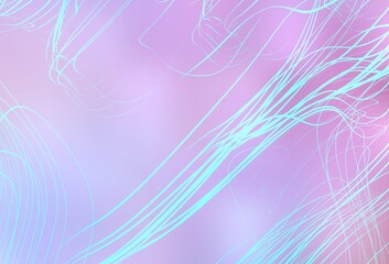 Light Purple, Pink vector blurred pattern.