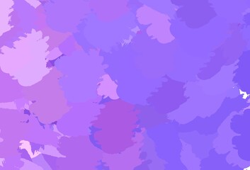 Obraz premium Light Purple vector backdrop with memphis shapes.