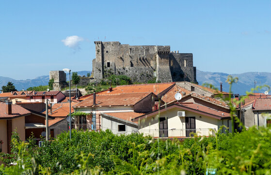 typical italian village sicignano degli alburni