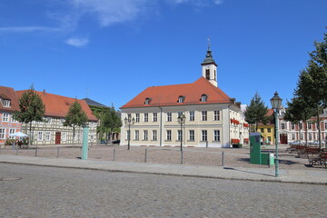 Stadt Angermünde - Rathaus - Marktplatz