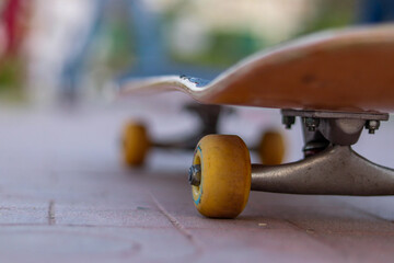 Skate Board Wheels and Board 