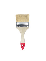 Paint brush isolated on a white background