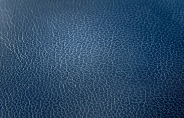 blue artificial leather texture background