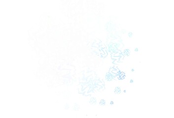 Light Green vector texture with bent lines.