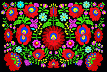 Hungarian beautiful folk art, floral decoration
beautiful flower illustration

