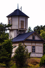 the old fire station on katanpää tortress island