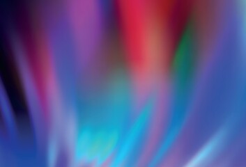 Dark Pink, Blue vector glossy abstract background.