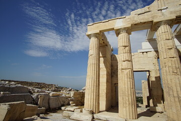 Fototapeta premium a temple in Athens, called the Parthenon