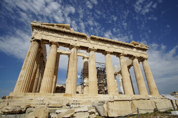Obraz premium a temple in Athens, called the Parthenon