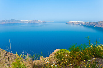 Fototapeta na wymiar View of the Mediterranean Sea