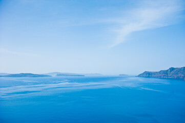 Fototapeta na wymiar View of the Mediterranean Sea