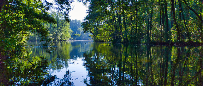 REZERWAT PRZYRODY NIEBIESKIE ŹR&Oacute;DŁA. TOMASZ&Oacute;W MAZOWIECKI, POLSKA. 