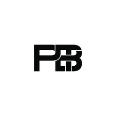 pbt letter original monogram logo design