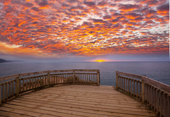 Obraz premium Sea sunset