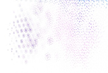 Light Purple vector pattern with spheres.