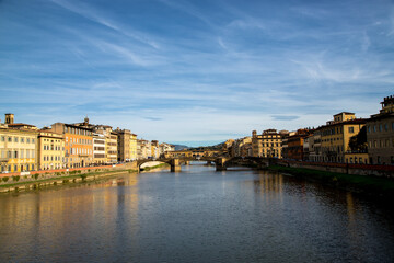 Fototapeta na wymiar Ponte di Santa Trinita, Firenze