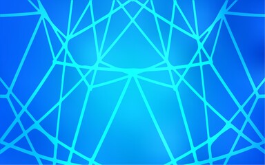 Light BLUE vector natural elegant artwork. Brand-new colored illustration in blurry style with doodles drawn by child. Brand-new style for your business design.