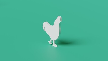 3d hen  wallpaper background