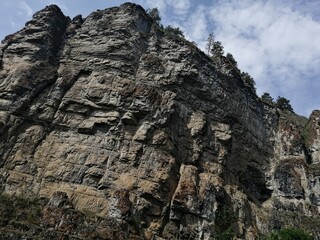 rock in the mountains