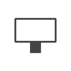 Pro display icon. Monitor symbol modern, simple, vector, icon for website design, mobile app, ui. Vector Illustration