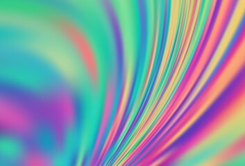 Dark Pink vector blurred template.