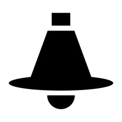 Downlight lamp icon