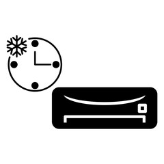 Operational time of air conditioner