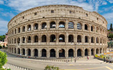 Fototapeta na wymiar Coliseu de Roma, Itália