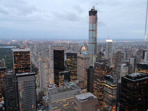 Rockefeller Center top of the rock Observation deck