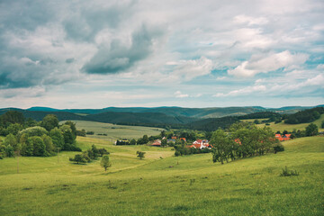 Fototapeta premium Die thüringer Landschaft