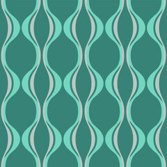 Seamless pattern, vector image. In pastel colours. Minimalism, style of the 60s.