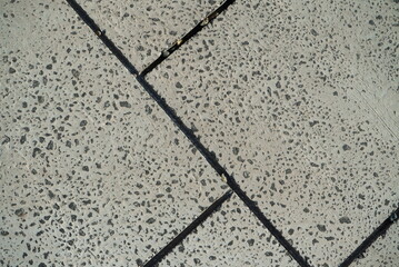 Obraz premium Sidewalk made of stone tiles
