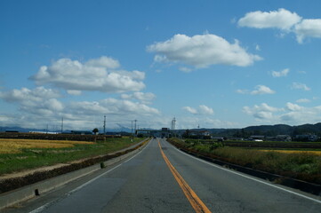 Fototapeta na wymiar Blur image of highway in Japanese city