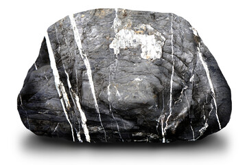 stones white background, Clipping path