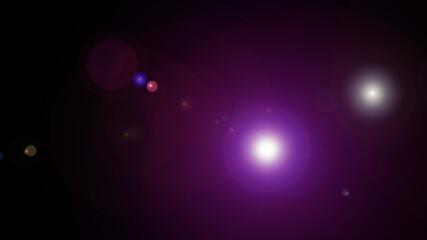 Fototapeta premium flash light lens flare abstract