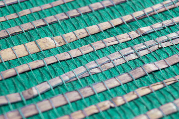 Diagonal lines pattern. Blue slanting lines. Abstract geometric background design.. Macro shot background with linen thread