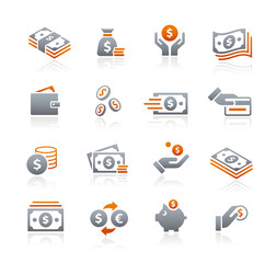 Money Icons // Graphite Series