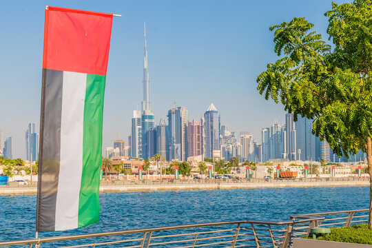 A typical scene in Dubai UAE