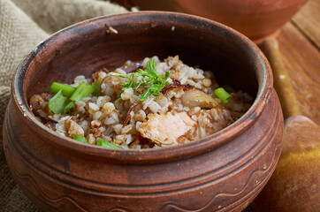 Latvian  porridge Griki