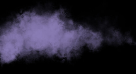 Hydrengea Fog or smoke color isolated background for effect, text or copyspace.