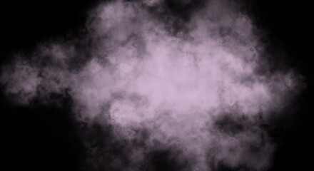 Lilac Fog or smoke color isolated background for effect, text or copyspace.