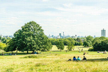 A typical view in London