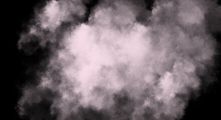 Champagne Fog or smoke color isolated background for effect, text or copyspace.