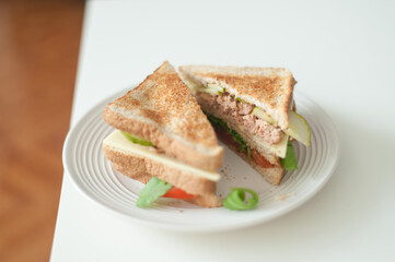 Sandwich de atún