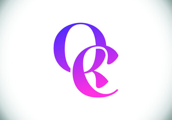 Q C Initial Letter Logo design, Graphic Alphabet Symbol for Corporate Business Identity