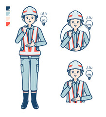 simple reflection vest man_idea