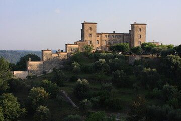 le ch&acirc;teau de Tourrettes