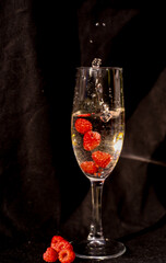 glass of wine